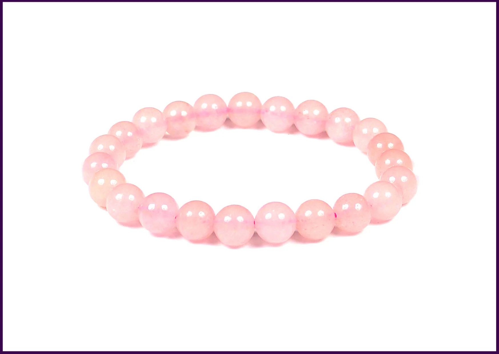 Rose Quartz Bracelet - To Enhance Beauty & Ideal Body Shape